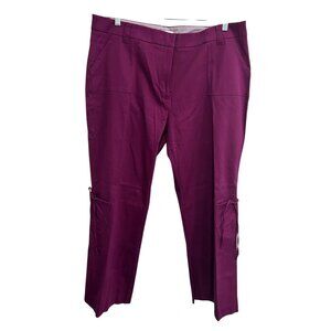Jessica London Womens NEW Berry Cargo Pants Size 20W
